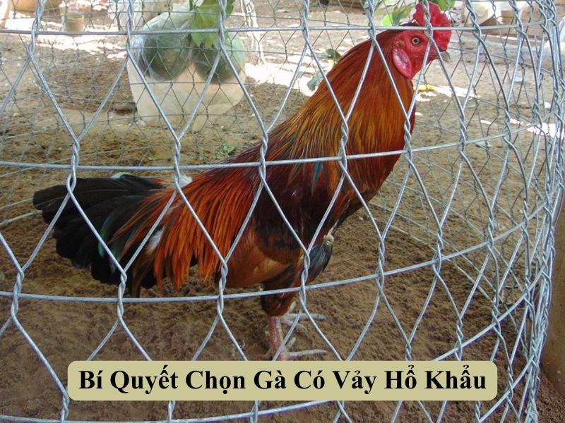 Bí Quyết Chọn Gà Có Vảy Hổ Khẩu 